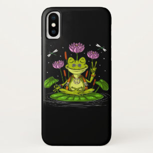 Hippie Frog Meditation Case-Mate iPhone Case