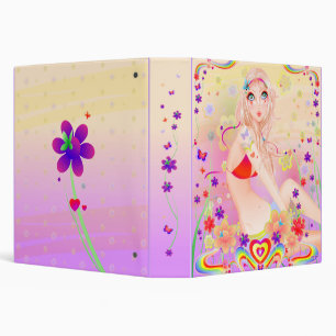 "Hippie Girl" Binder