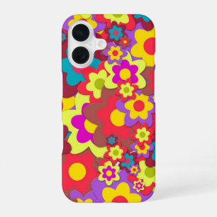 HIPPIE GROOVY FLOWERS IPHONE OTTER BOX CASE