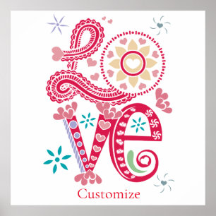 Hippie Groovy Love Sign Thunder_Cove