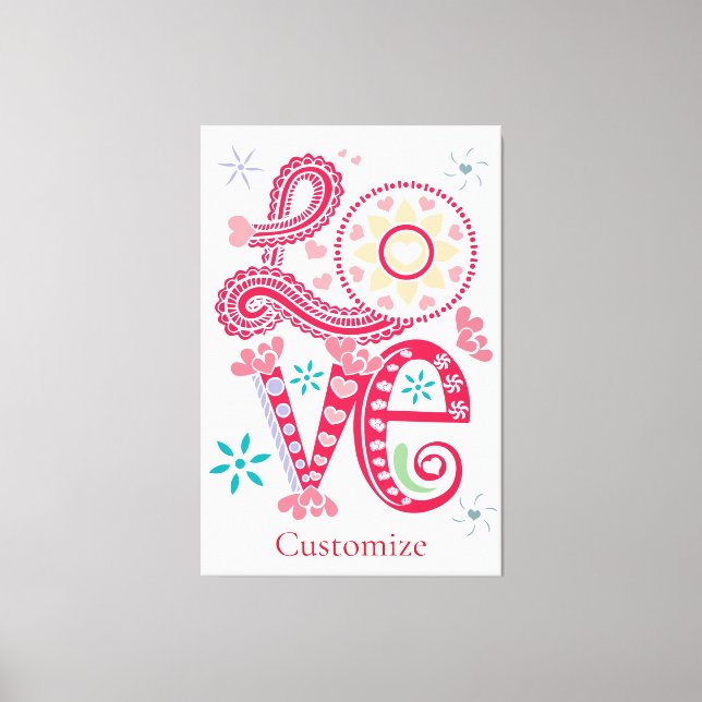 Hippie Groovy Love Sign Thunder_Cove (Front)