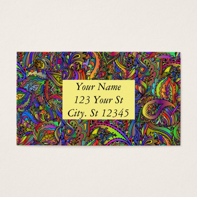 Hippie Groovy Psychedelic Design Thunder_Cove (Front)