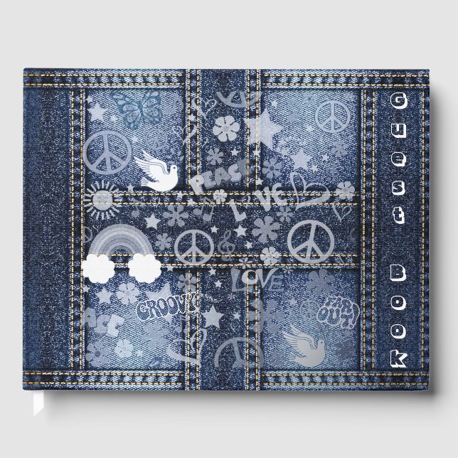 Hippie Guest Book (Front)