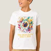 HIPPIE GYPSY PSYCHEDELIC TOTAL SOLAR ECLIPSE 2024