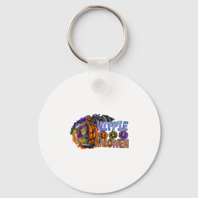 Hippie Halloween   Keychain (Front)
