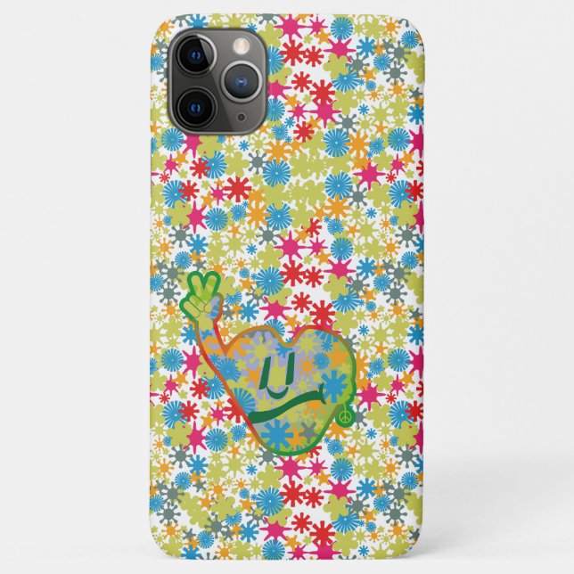 Hippie Heart ICON 2024 BY MASANSER Case-Mate iPhone Case (Back)