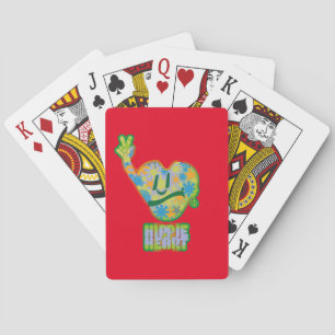 Hippie Heart ICON 2024 BY MASANSER Playing Cards