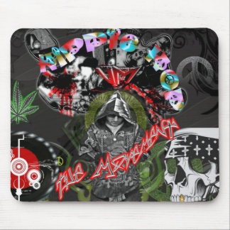 Hippie Hop Mouse Pad