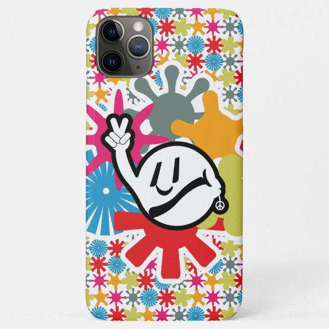 HIPPIE ICON lines ver 2023 BY MASANSER Case-Mate iPhone Case (Back)