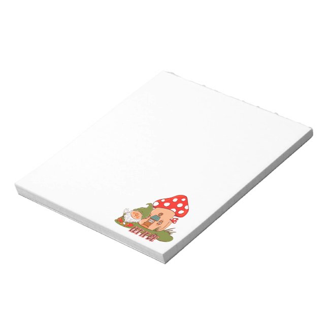 Hippie Let It Be Gnome Notepad (Rotated)