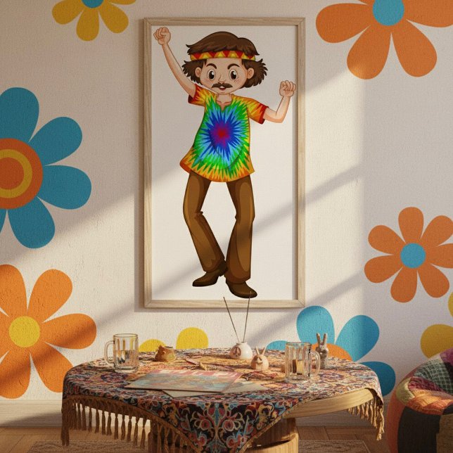 Hippie Man Poster (Creator Uploaded)