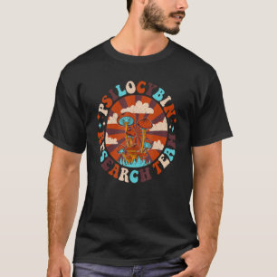 Hippie Mushroom    Groovy Psilocybin Research Team T-Shirt