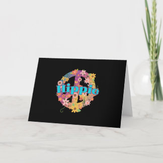 Hippie Peace Namaste Hippies Peace Card