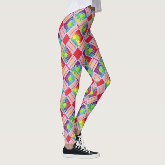 Hippie Plaid Leggings