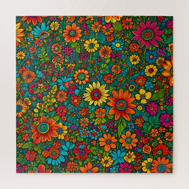 Hippie Puzzle (Vertical)
