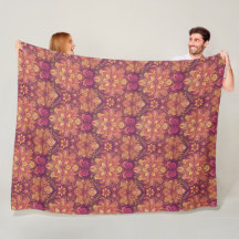 Hippie rétro : Couverture de voyage de route rose