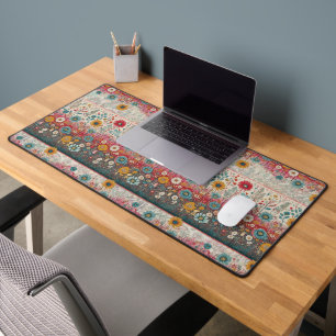 Hippie rétro : Folk Art Garden Bureau Mat