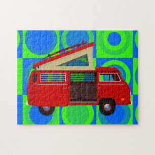 HIPPIE RETRO VAN JIGSAW PUZZLE