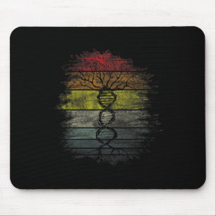 Hippie Retrowave Vintage Treehugger Goa Gothic Ret Mouse Pad