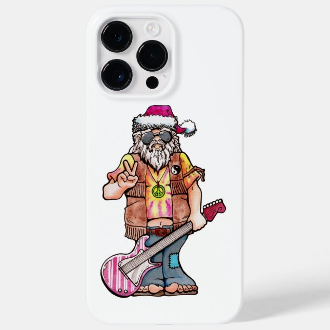 Hippie Santa Case-Mate iPhone Case (Back)