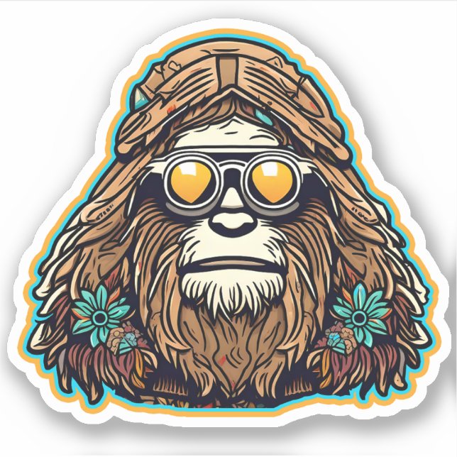 Hippie Sasquatch Vinyl (Front)
