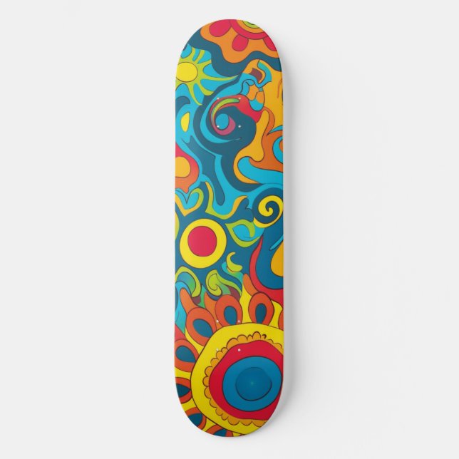 Hippie Skateboard (Front)