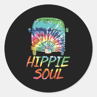 Hippie Soul Classic Round Sticker