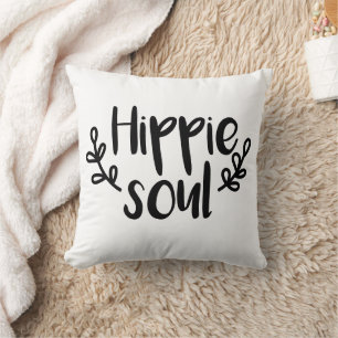 Hippie Soul Throw Pillow