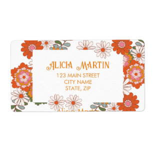 Hippie Super colorée Flora & Leaf Adresse