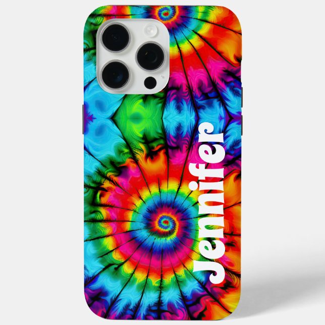 Hippie Tie Dye iPhone / iPad case (Back)