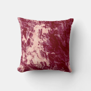 Hippie Tie Dye. Retro Shape Kids. Trendy Spiral Wa Throw Pillow