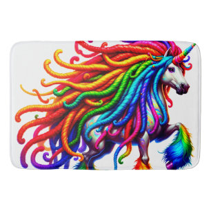 Hippie Unicorn Bath Mat