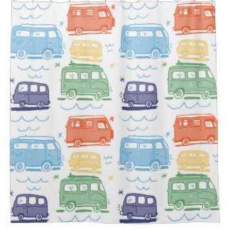 Hippie Van: Colourful 70s Pattern