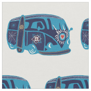 Hippie Van Custom Combed Cotton (56" width) Fabric
