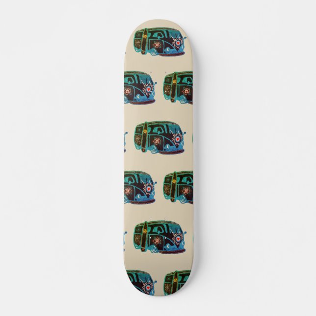 Hippie Van Skateboard (Front)