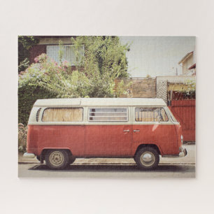 HIPPIE VAN VINTAGE JIGSAW PUZZLE