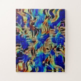 HippieClecticHope on CrFl 18-6 (Kids' 11" x 14") Jigsaw Puzzle