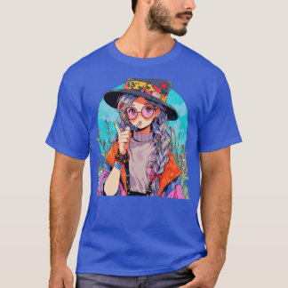Hippies Girl T-Shirt