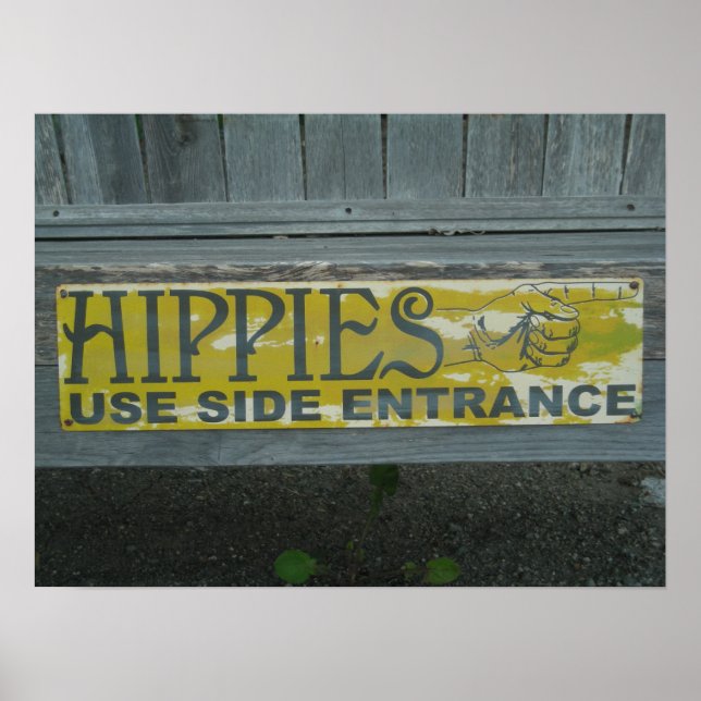 Hippies Poster (Front)