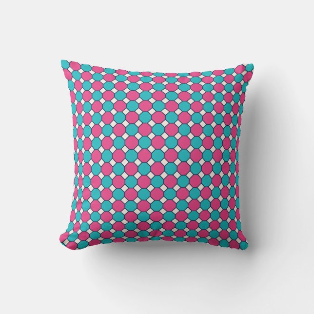 Hippin Whistler Throw Pillow (Front)