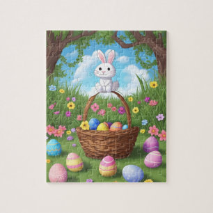 Hippity Hop Bunny Jigsaw Puzzle