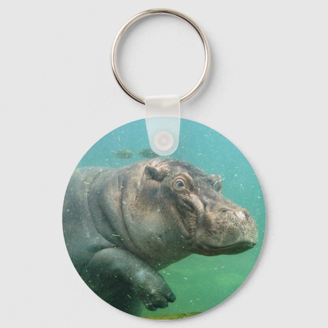 hippo-2 keychain (Front)