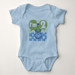 Hippo 2e Anniversaire Tshirts et cadeaux