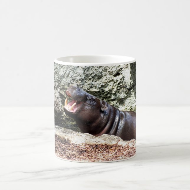 Hippo animal coffee mug (Center)