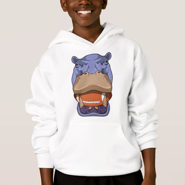 Hippo at Football Sports (Front)
