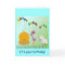 Hippo, Birdy, 2 Ewe Birthday Card
