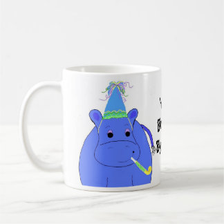 Hippo Birthday Big Fella Coffee Mug