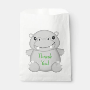 Hippo Birthday Party Favour Bag