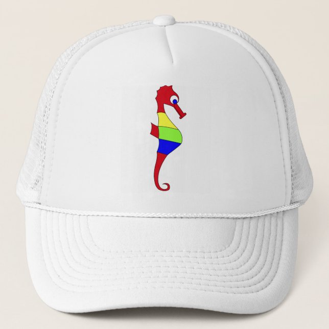 Hippo-Cam-Pus Trucker Hat (Front)
