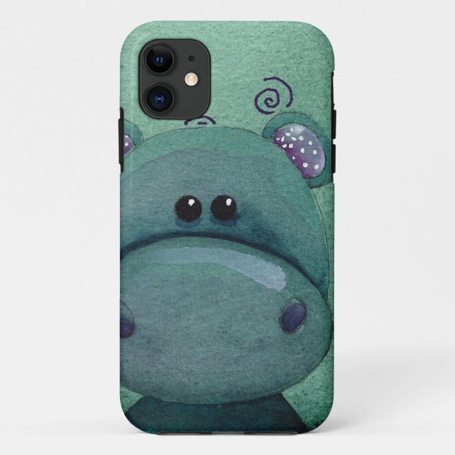 Hippo Case-Mate iPhone Case (Back)